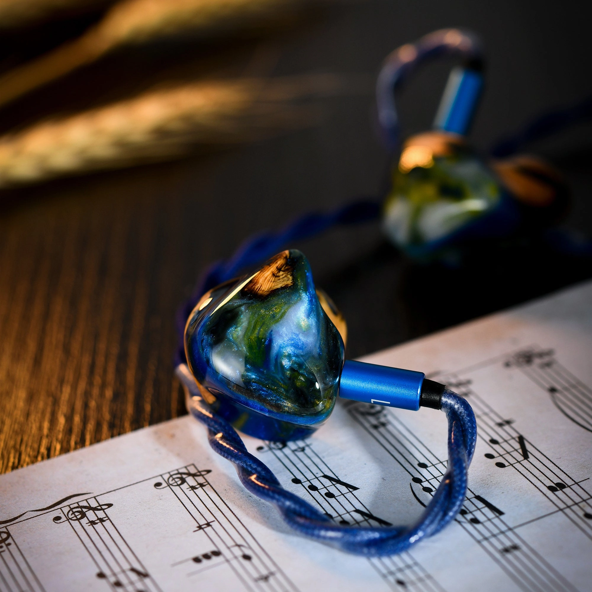 Unique Melody Mason FS Nuit toile Custom In-Ear Monitor