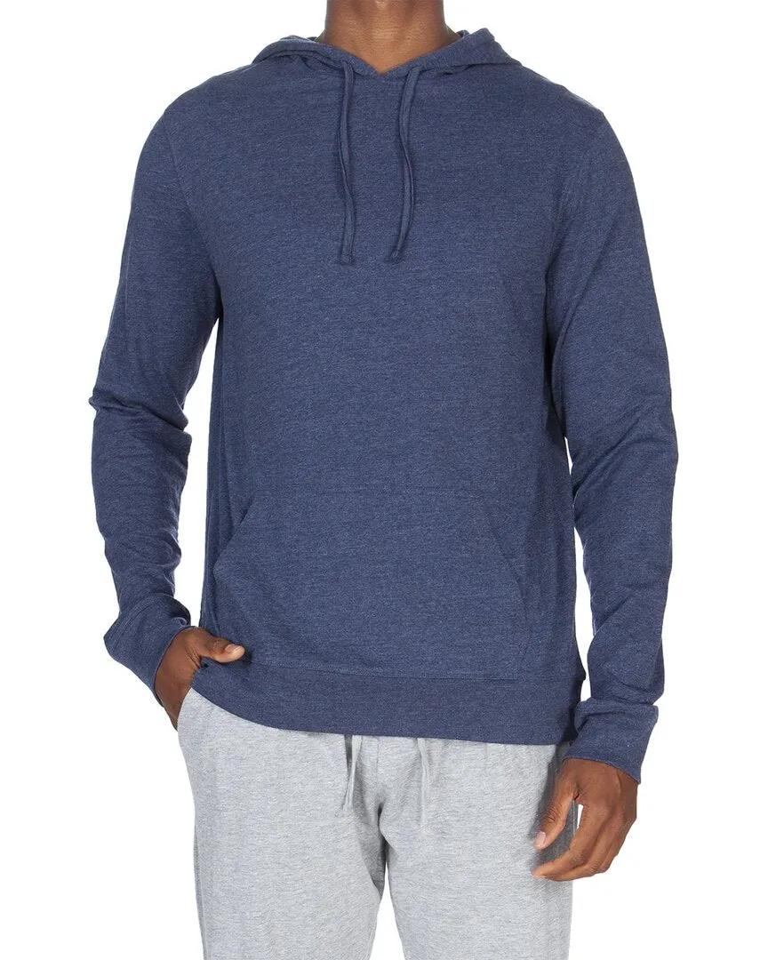 Pull à capuche ultra doux avec coutures apparentes