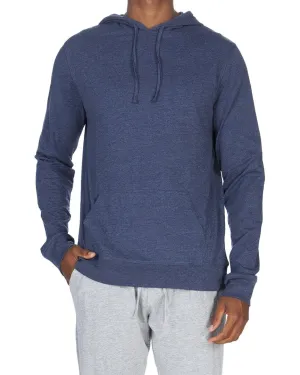 Pull à capuche ultra doux avec coutures apparentes