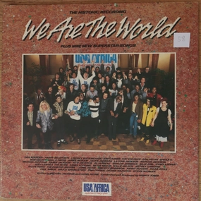 USA For Africa  We Are The World (Used Vinyl - VG) VJ Marketplace