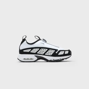 Comfortable Strapped Build Nike Wmns Air Max Sndr - White / Black