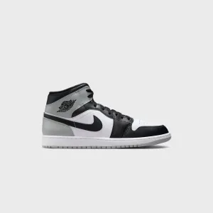 Biggest Sale of the Year Game-Changer Footwear Jordan Air Jordan 1 Mid - White / Black / Light Smoke Grey