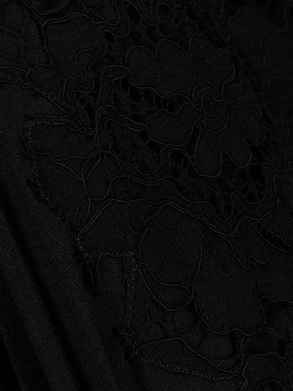 Valentino Jupe mi-longue plissée à motifs dentelle