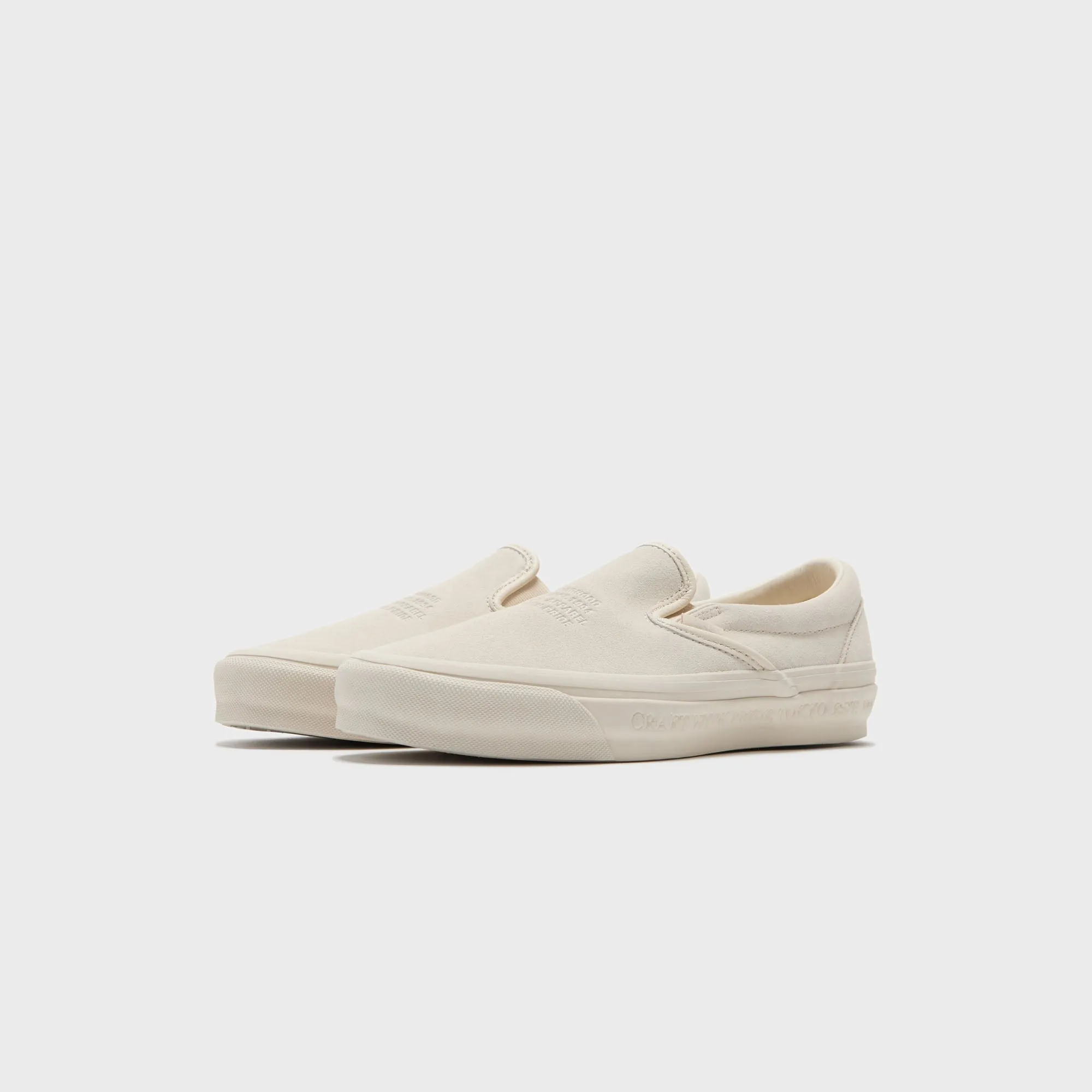 Cyber Monday Sale Own the Streets Vans X Neighborhood Otw Classic Slip-On 98 Sneaker - Natural