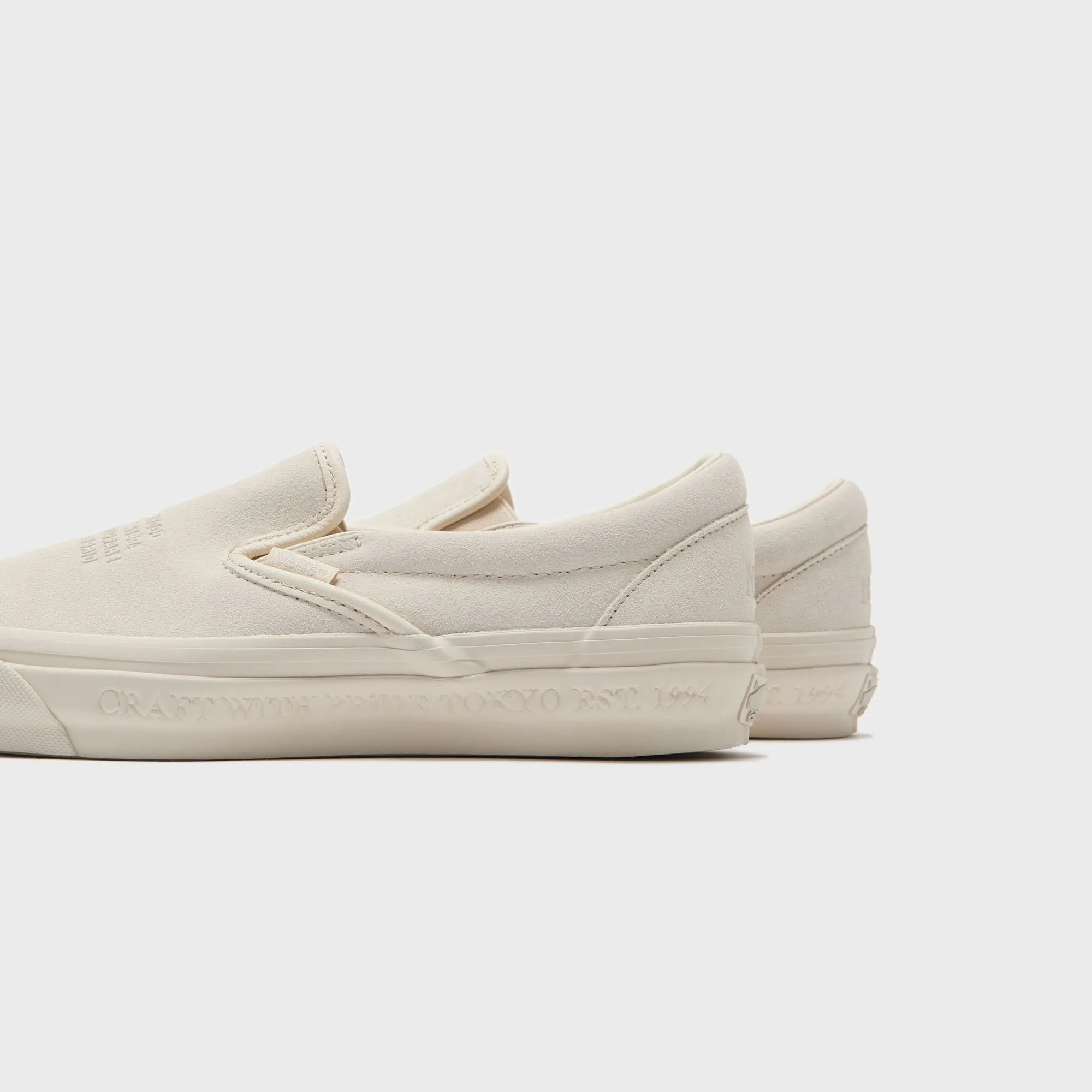 Economical Bring the Heat Vans X Neighborhood Otw Classic Slip-On 98 Sneaker - Natural