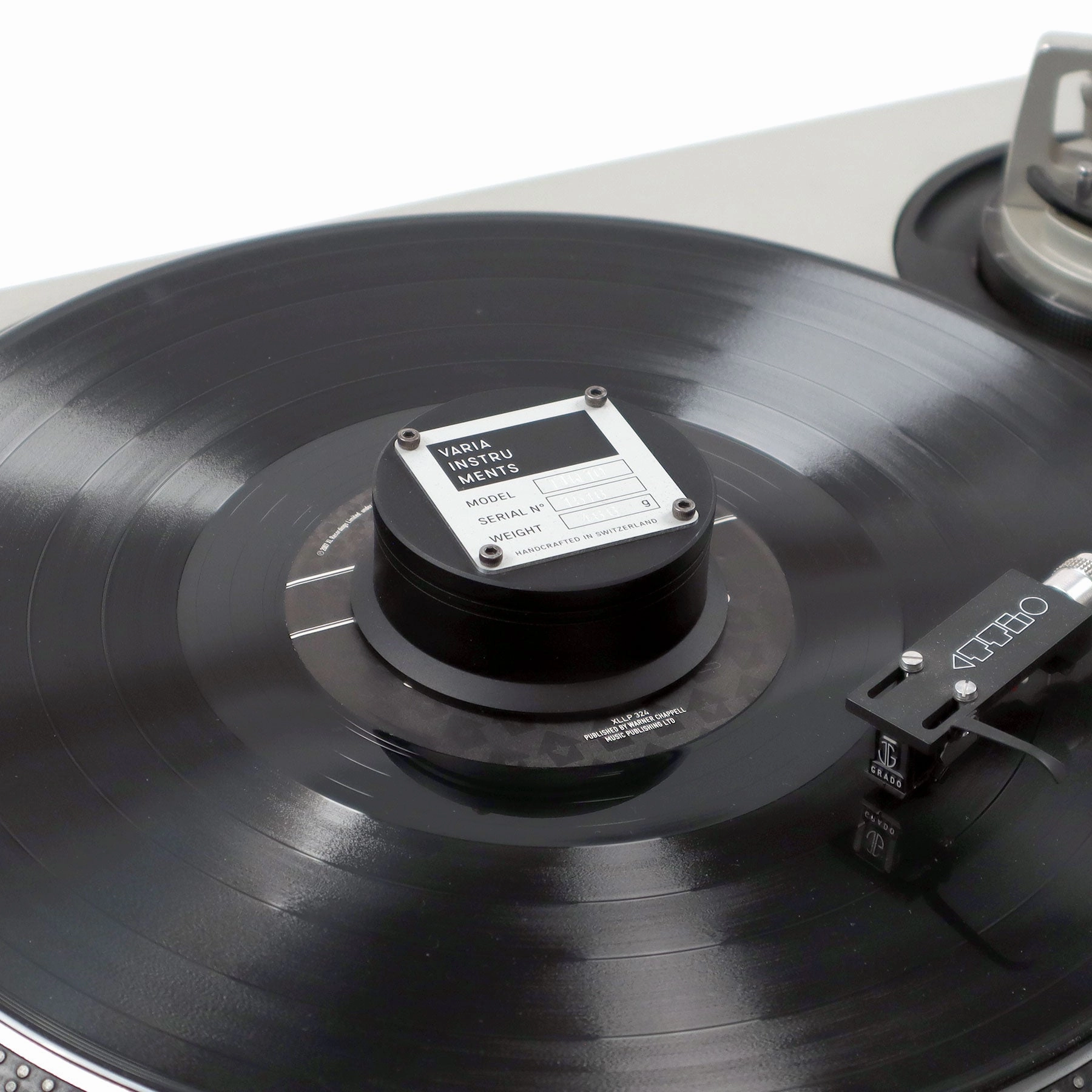 Varia Instruments: TTW10 Turntable Weight for 12"   7" Records