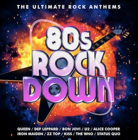 Various  80s Rock Down (The Ultimate Rock Anthems)  (Arrives in 4 Days) hi-fi stereo for audiophiles,hi-fi tube socket,hi-fi damping feet