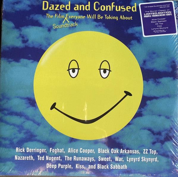 VARIOUS - DAZED AND CONFUSED  COLOURED LP  (Arrives in 4 Days) hi-fi analog input amp,hi-fi Bluetooth 5.0 amp,hi-fi tube amp with bluetooth