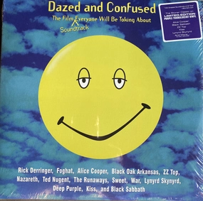 VARIOUS - DAZED AND CONFUSED  COLOURED LP  (Arrives in 4 Days) hi-fi analog input amp,hi-fi Bluetooth 5.0 amp,hi-fi tube amp with bluetooth