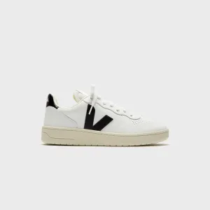 Veja V-10 - Extra White / Black Washable Toe Lining