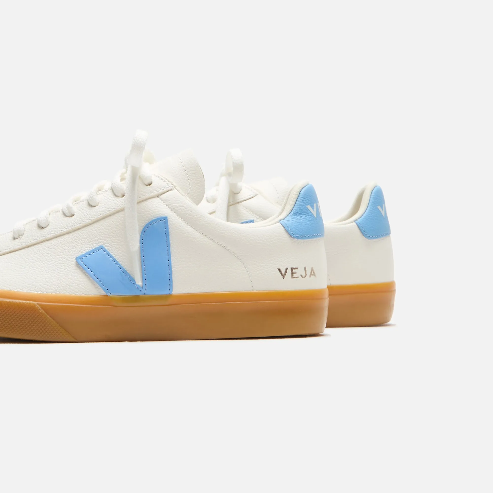 Veja Wmns Campo - Extra White / Aqua Comfort Sustainable Know-How Comfortable Faithful