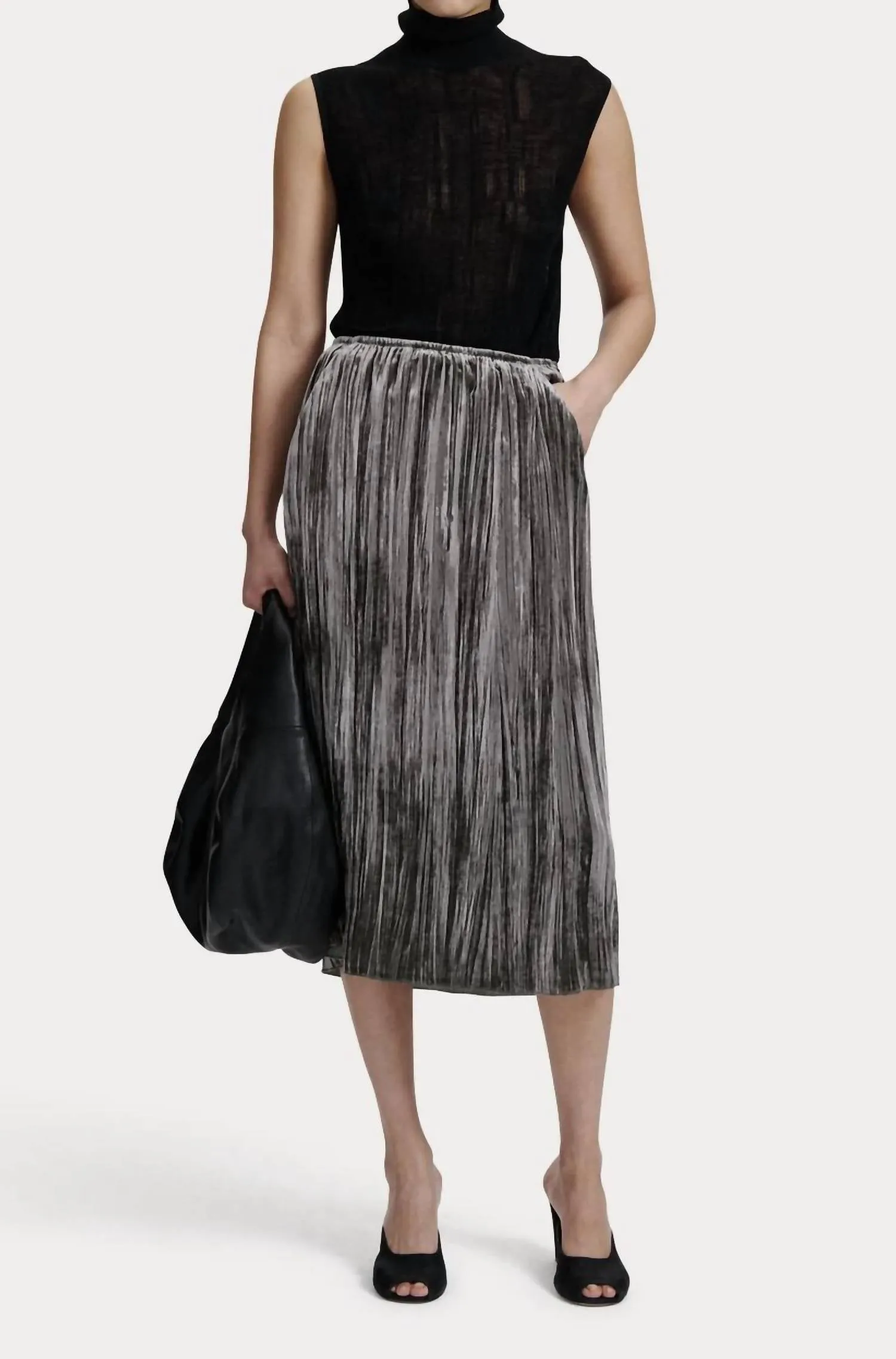 Jupe Vela en Gris