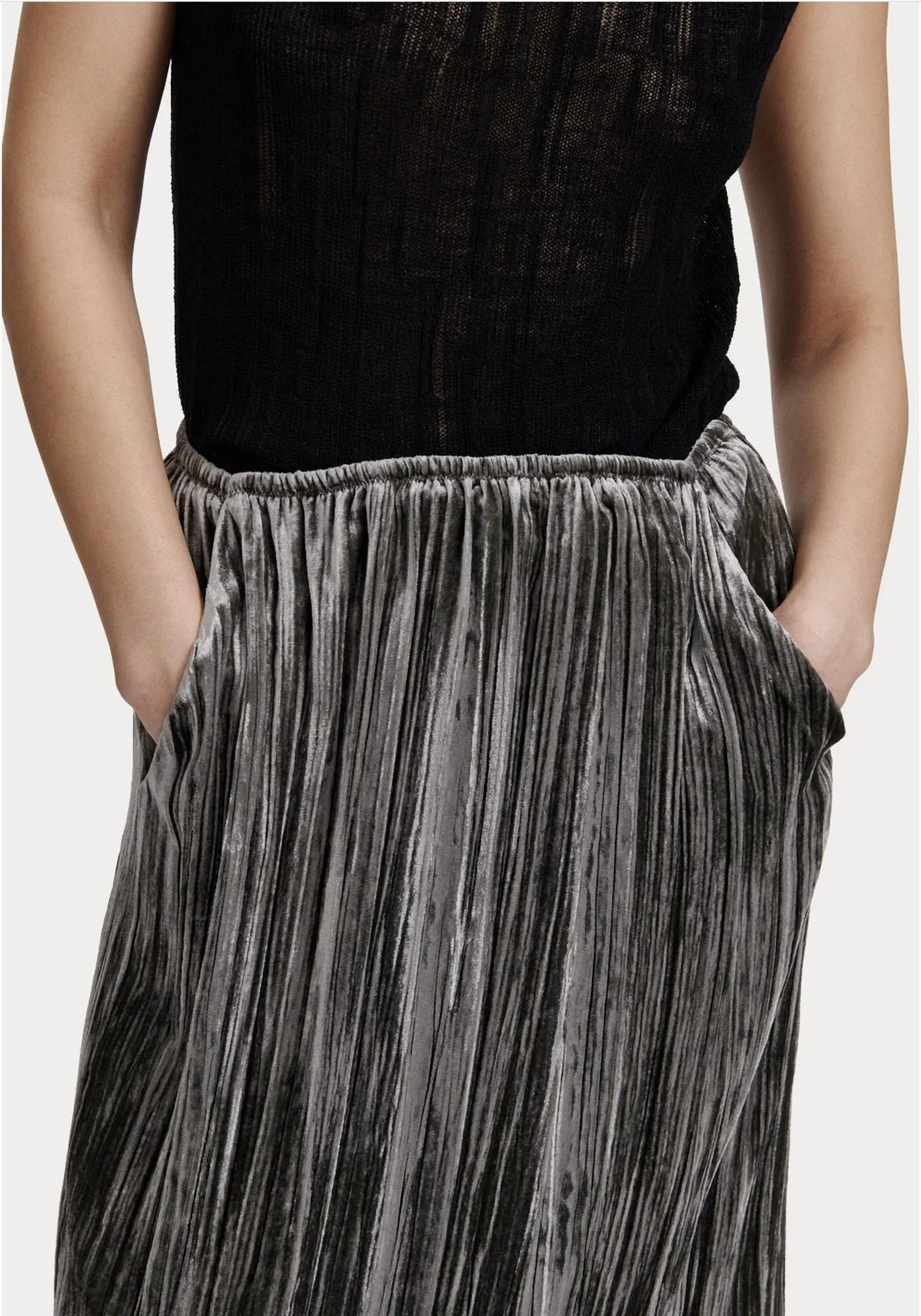 Jupe Vela en Gris
