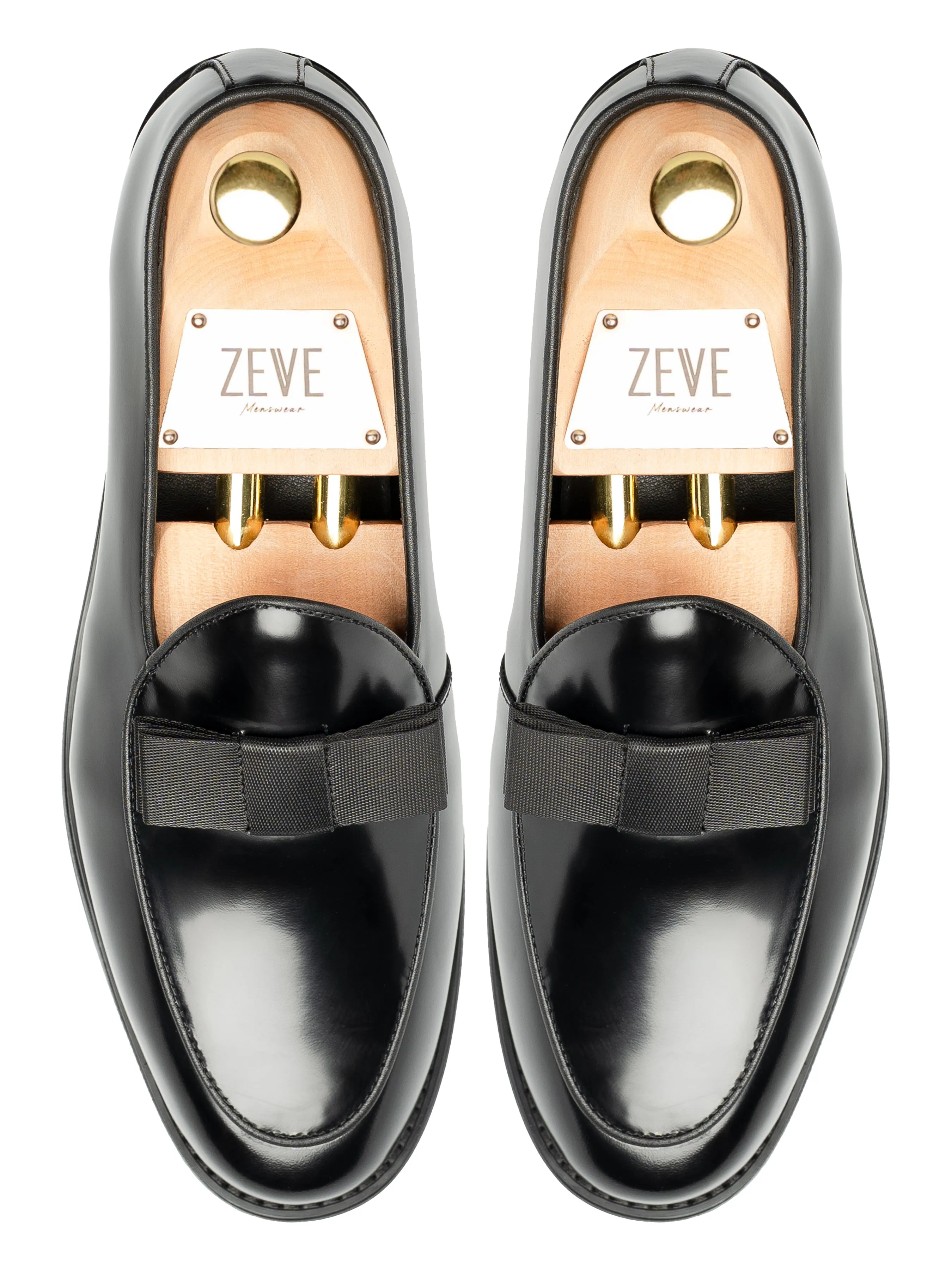 Velardo Belgian Ribbon - Black Polish Leather Comfortable Bendabilityability Crossback