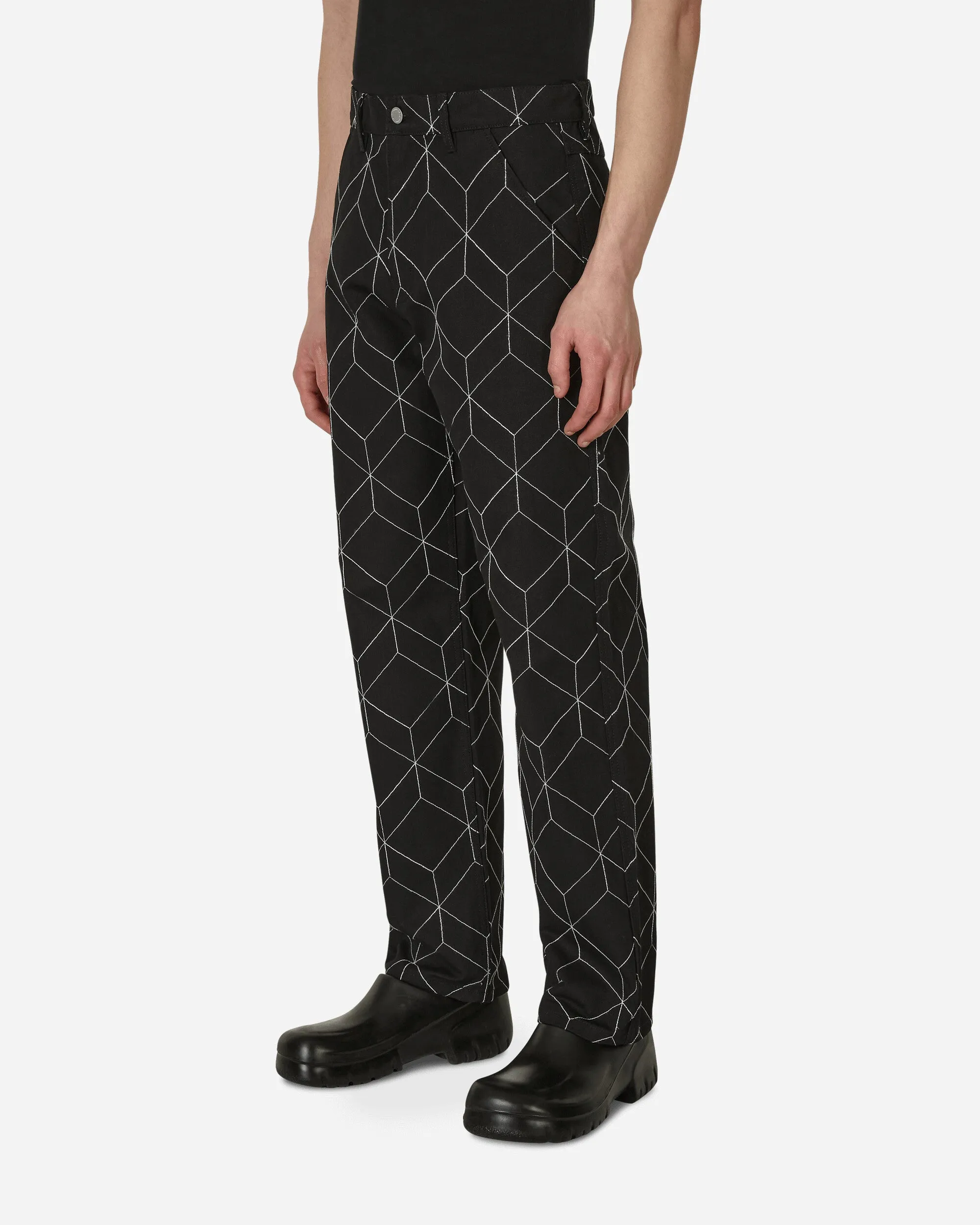 Vocal Utility Pants Black Anti-UV Flare
