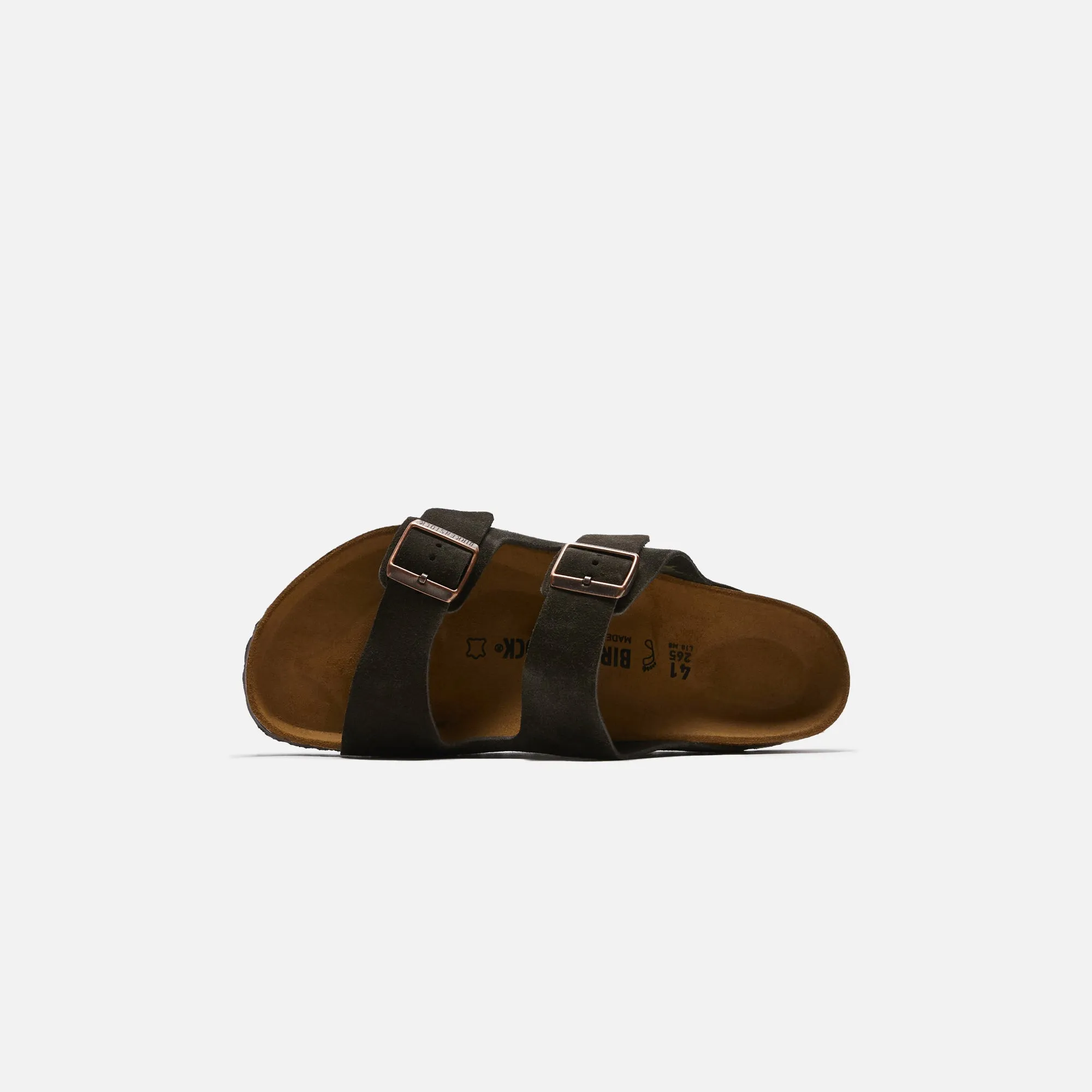 Anti-Skid Surface Design Birkenstock Arizona Suede - Mocha