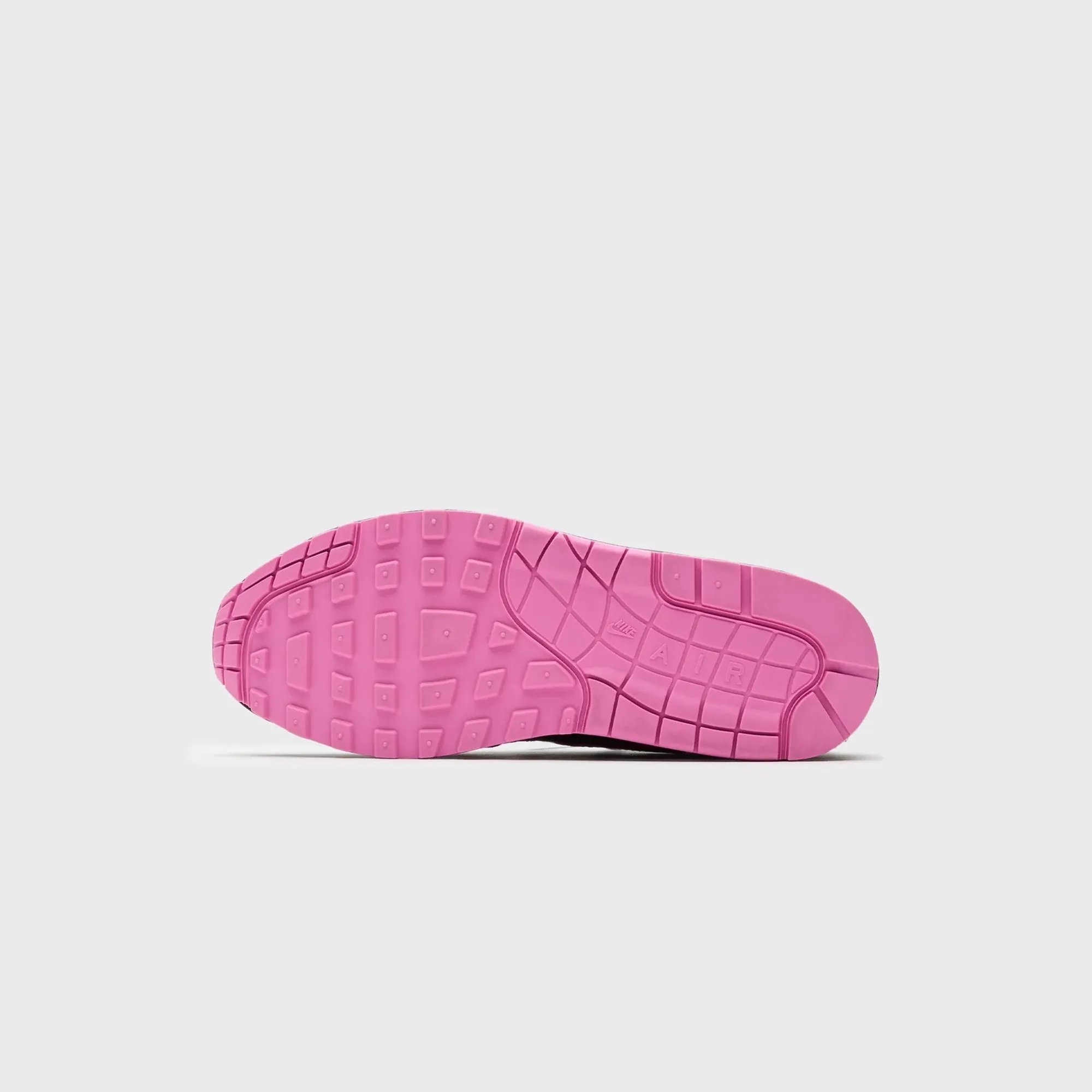 Nike Air Max 1  - Black / Playful Pink / University Red Comfortable Padding Concept
