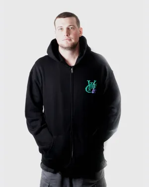 Vic Wing 7 Zip Hood - Black Anti-Oxidation