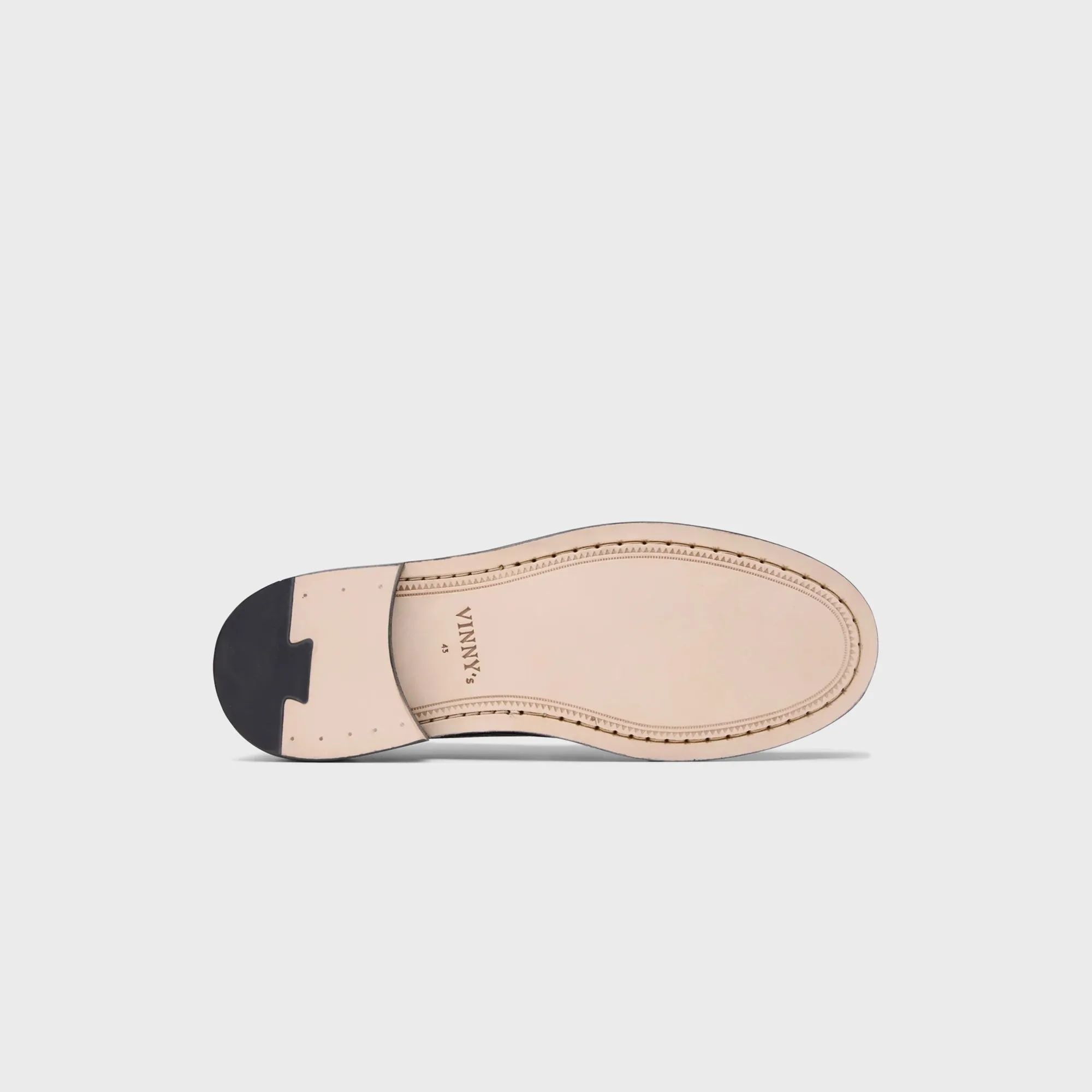 Metal Ring Outdoor-Ready Vinny'S Yardee Mocassin Loafer - Black Lizard