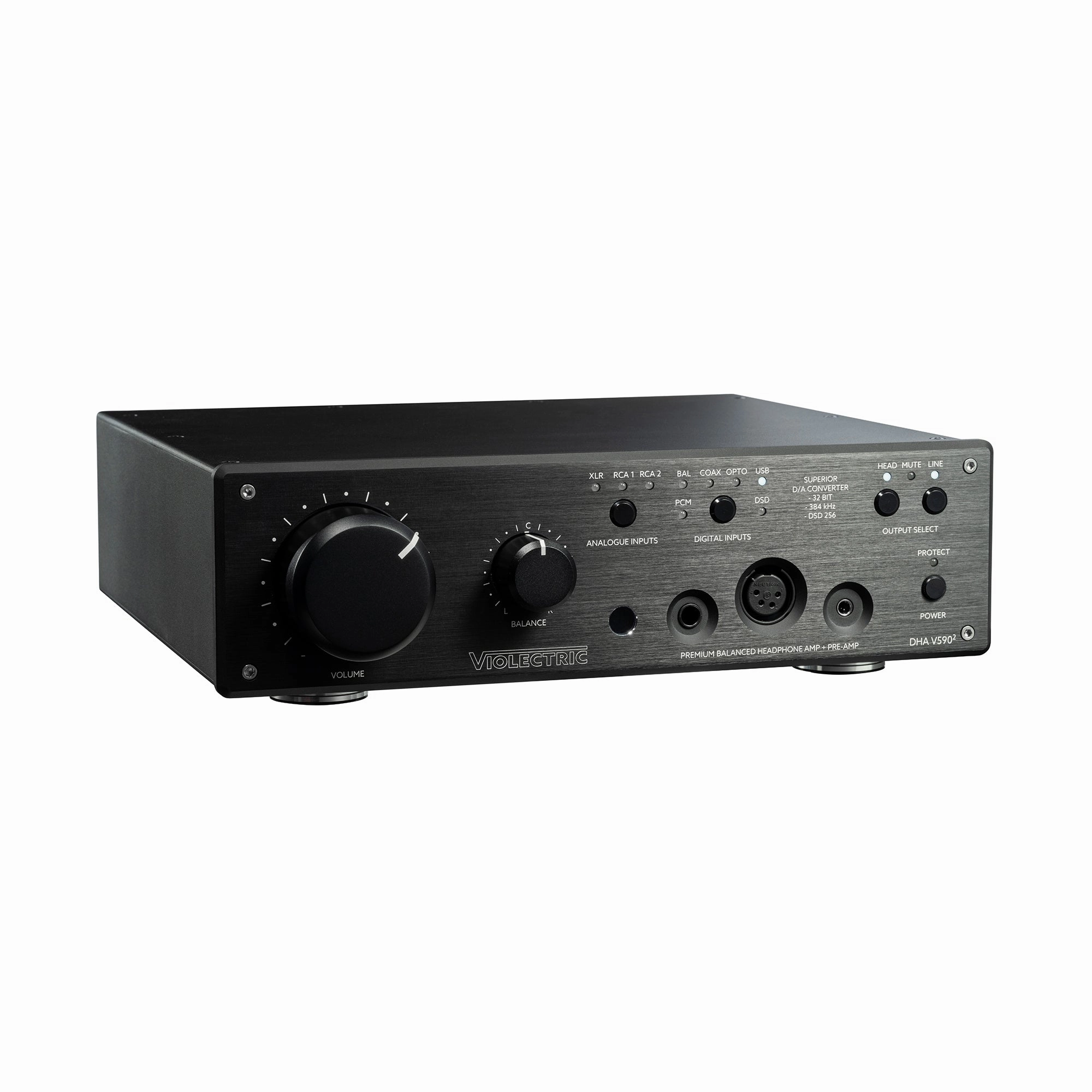 Violectric DHA V590 Balanced Headphone Amplifier & DAC hi-fi streaming amp,hi-fi audio streamer,hi-fi speaker positioning