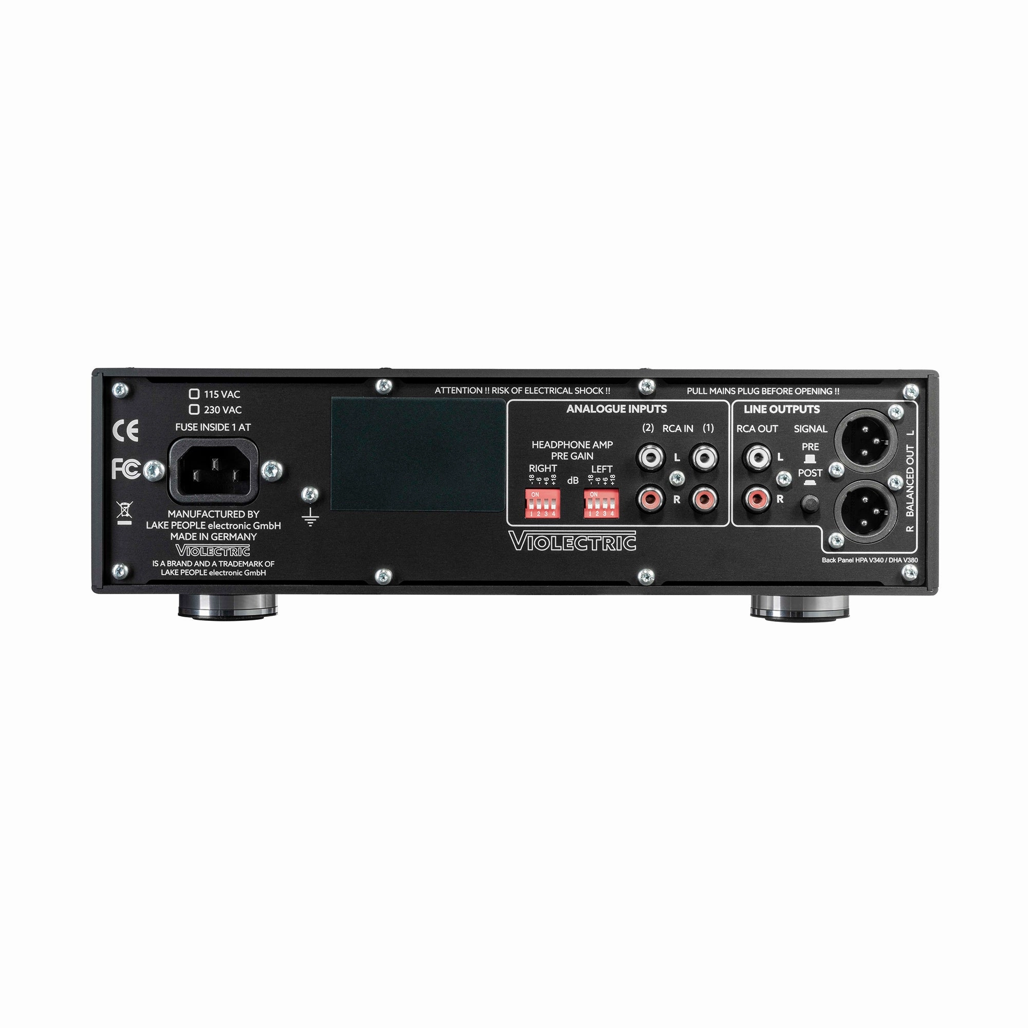 Violectric HPA V340 Balanced Headphone Amplifier