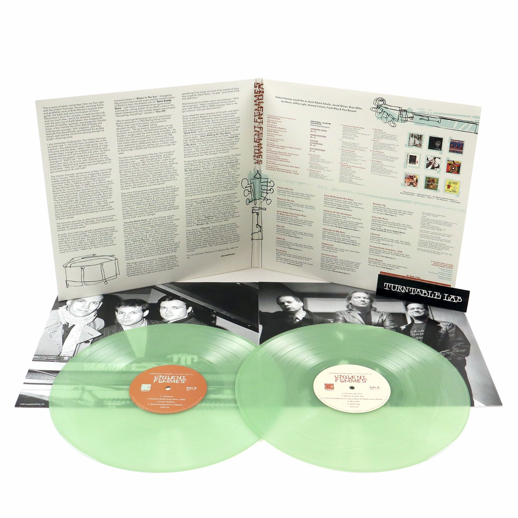 Violent Femmes: Permanent Record - The Very Best of (Colored Vinyl) Vinyl 2LP