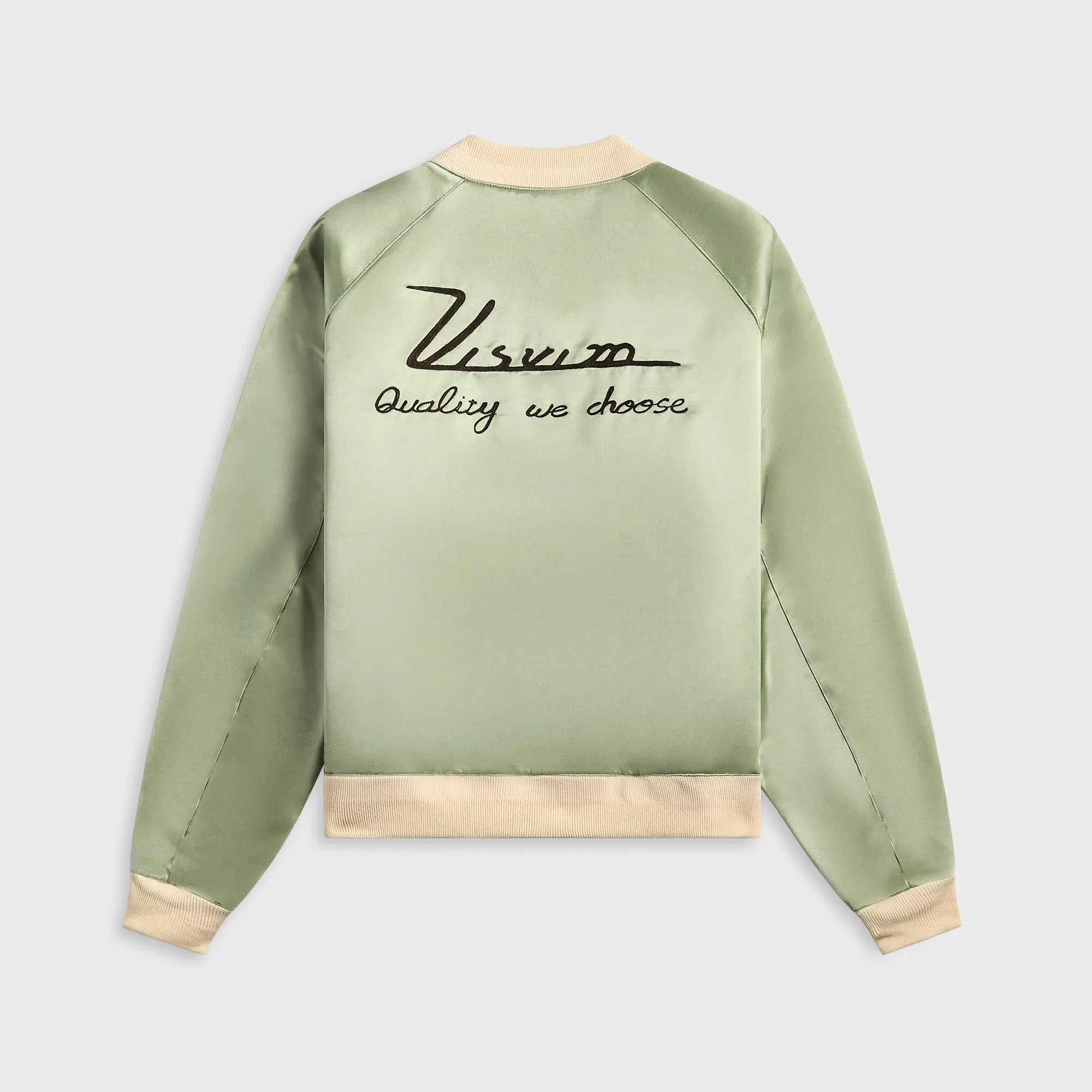 Relaxed Sleeves Easy - Wear Visvim Hackett Swing Top Silk - Light Green