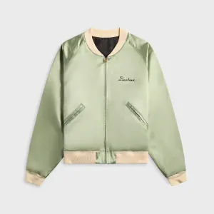 Visvim Hackett Swing Top Silk - Light Green Right