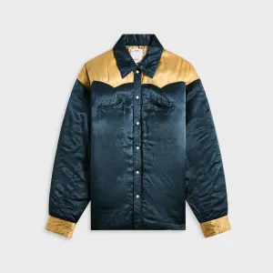 Visvim Lightcloud Down Jacket - Navy Poster