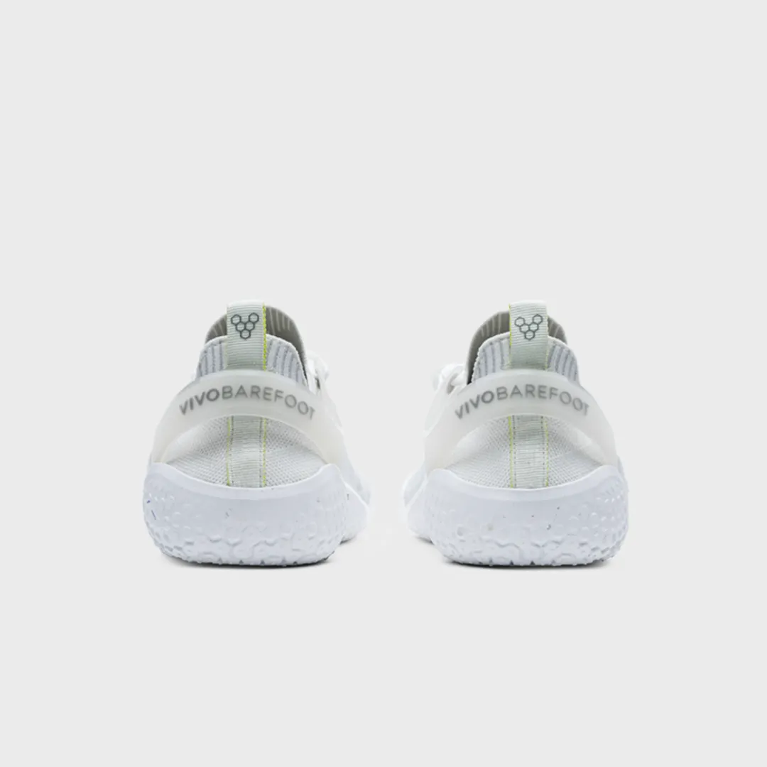 Vivobarefoot - Motus Strength Womens - Bright White/Grey Breathable Airflow Design