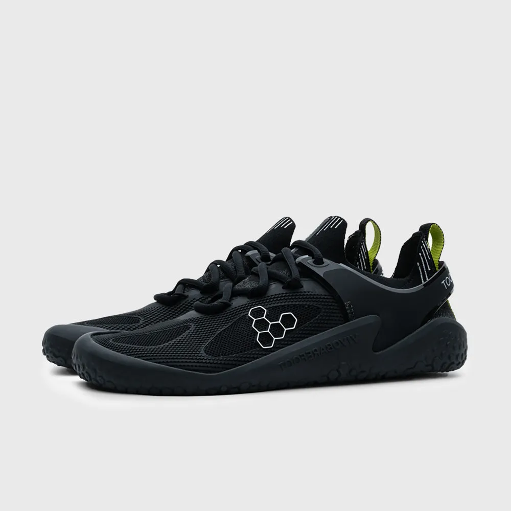 Vivobarefoot - Motus Strength Womens - Obsidian/Grey Soft And Padded Straps