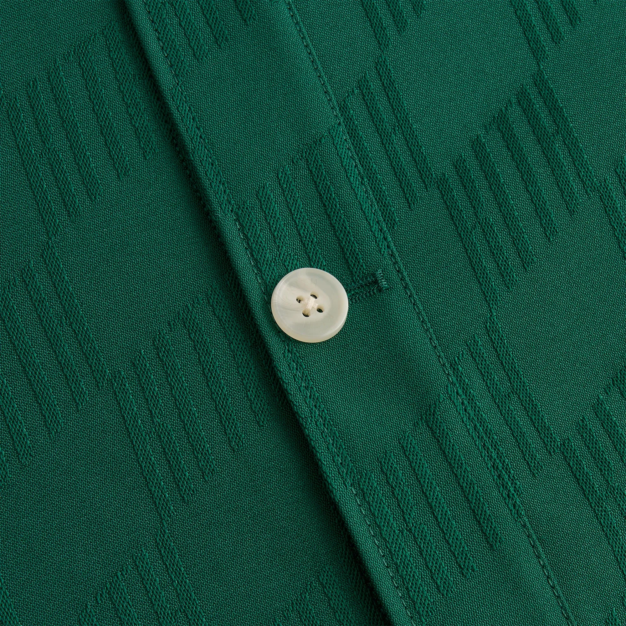 Non Stretch Kith For Adidas Football Jacquard Overshirt - Green