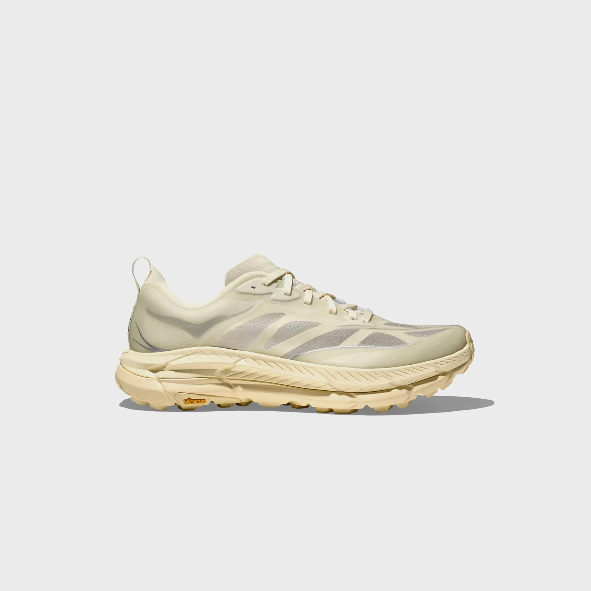 Hoka Mafate Speed 4 Lite - Truffle Salt / Vintage Yellow Walk with Purpose