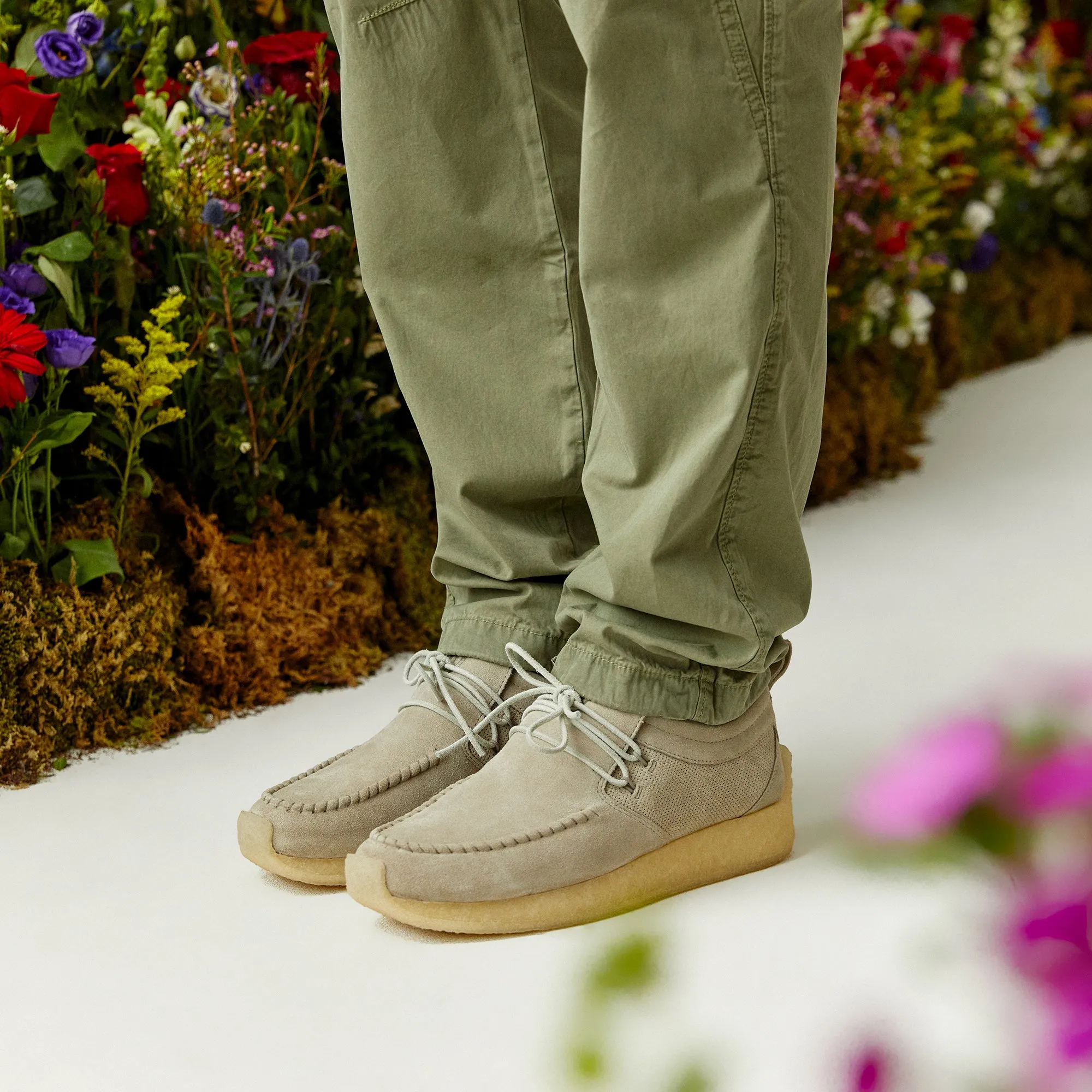 Winter Sale Built to Move You Ronnie Fieg For Clarks Maycliffe - Sand Suede