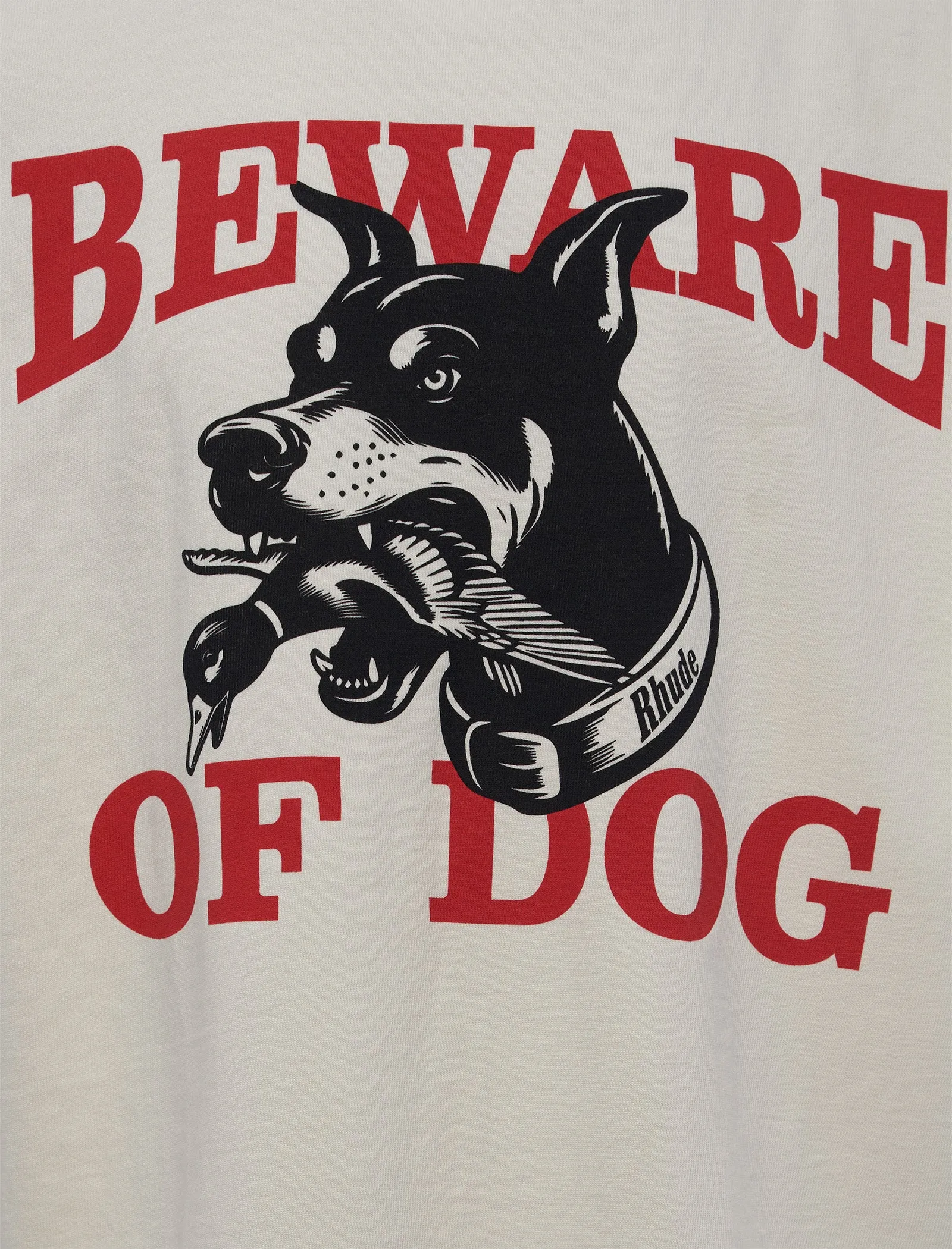 Comfortable Pullover Lightweight Design Look Warning Logo Tee