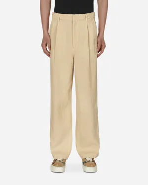 Comfortable Steady Smart Fabric Washi Duck Canvas Pants Beige