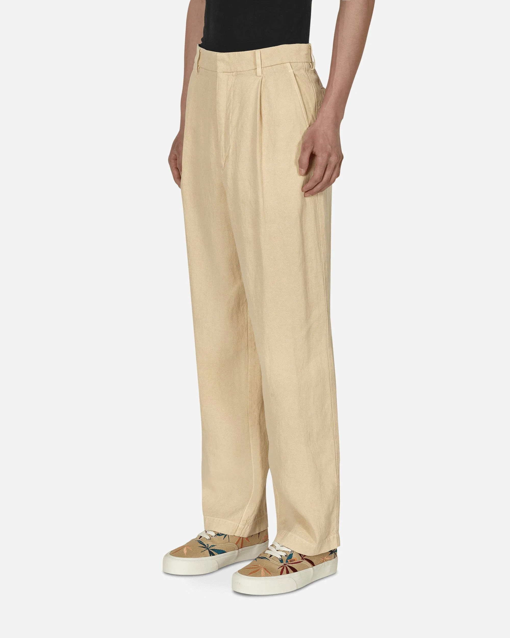 Design Versatility Washi Duck Canvas Pants Beige