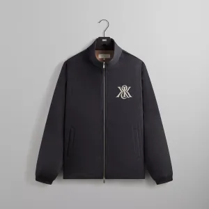 Comfortable Heel Kith Bonded Microsuede Ali Track Jacket - Nocturnal