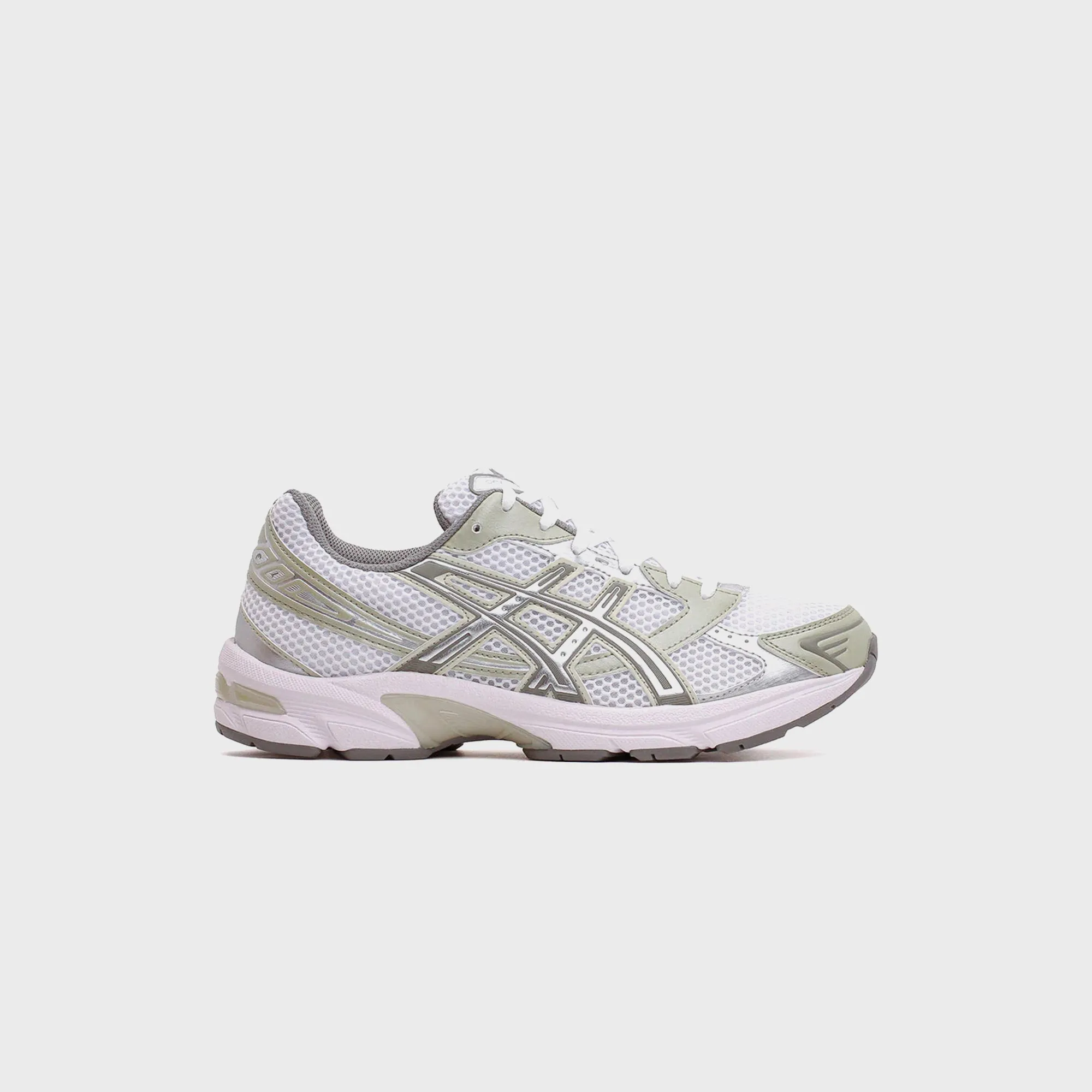 Asics Wmns Gel-1130 - White / Dried Leaf Green Natural Rubber