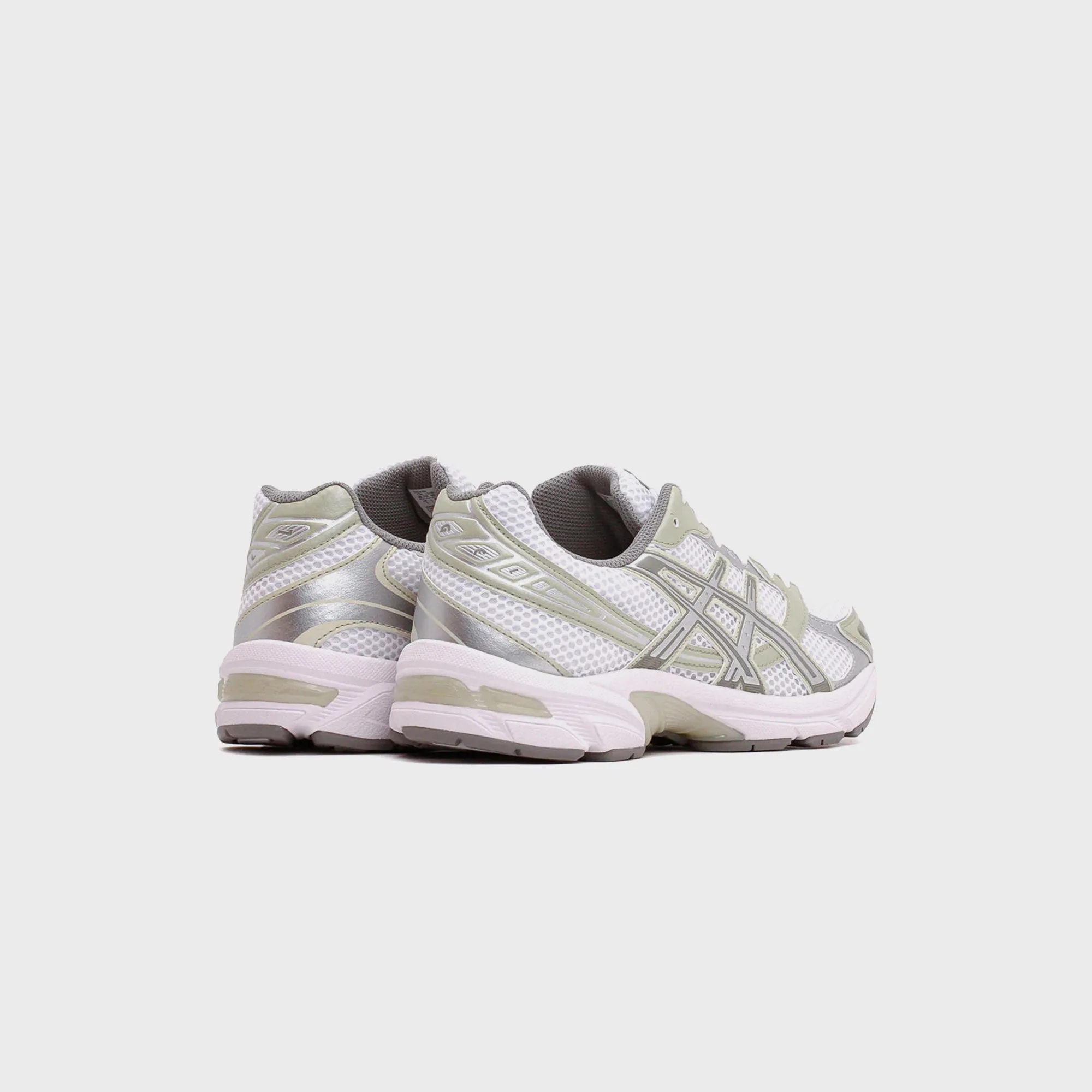 Removable Technology Breathable Sock Liner Asics Wmns Gel-1130 - White / Dried Leaf Green