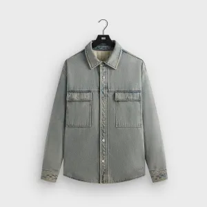 Kith Denim Apollo Shirt Jacket - Cameron Wash Beachwear Design Comfortable Adaptation