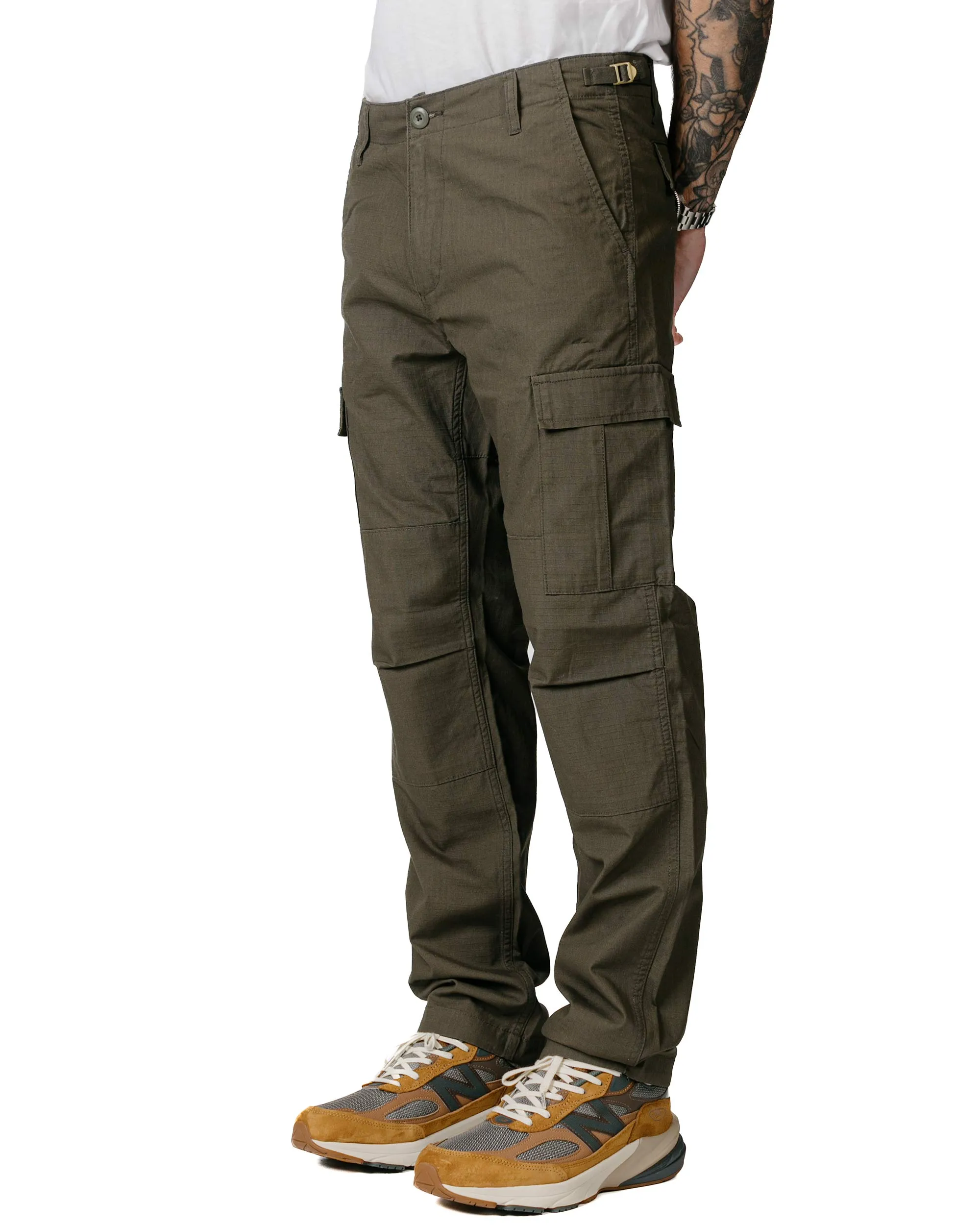 Classicism Carhartt W.I.P. Aviation Pant Cypress Rinsed