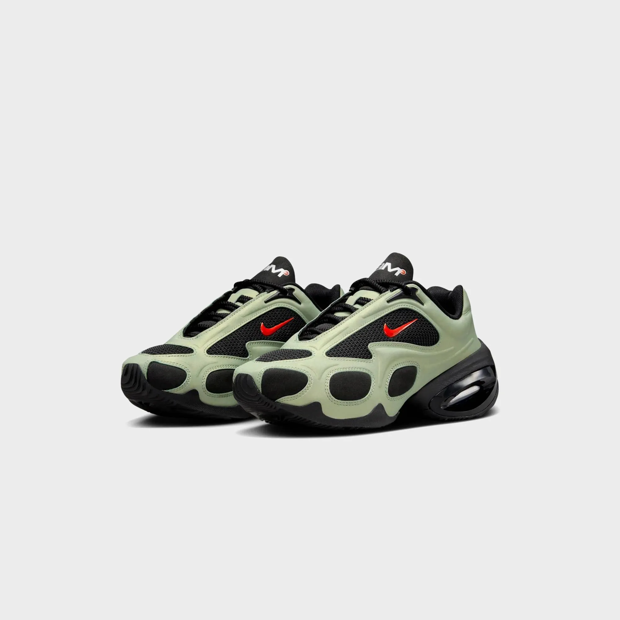 Soft Bootie Padding VentilatedPanels Nike Wmns Air Max Muse - Black / Oil Green