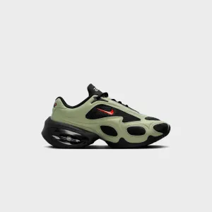 Stretchable Comfort Slip-On Design Adaptability Nike Wmns Air Max Muse - Black / Oil Green