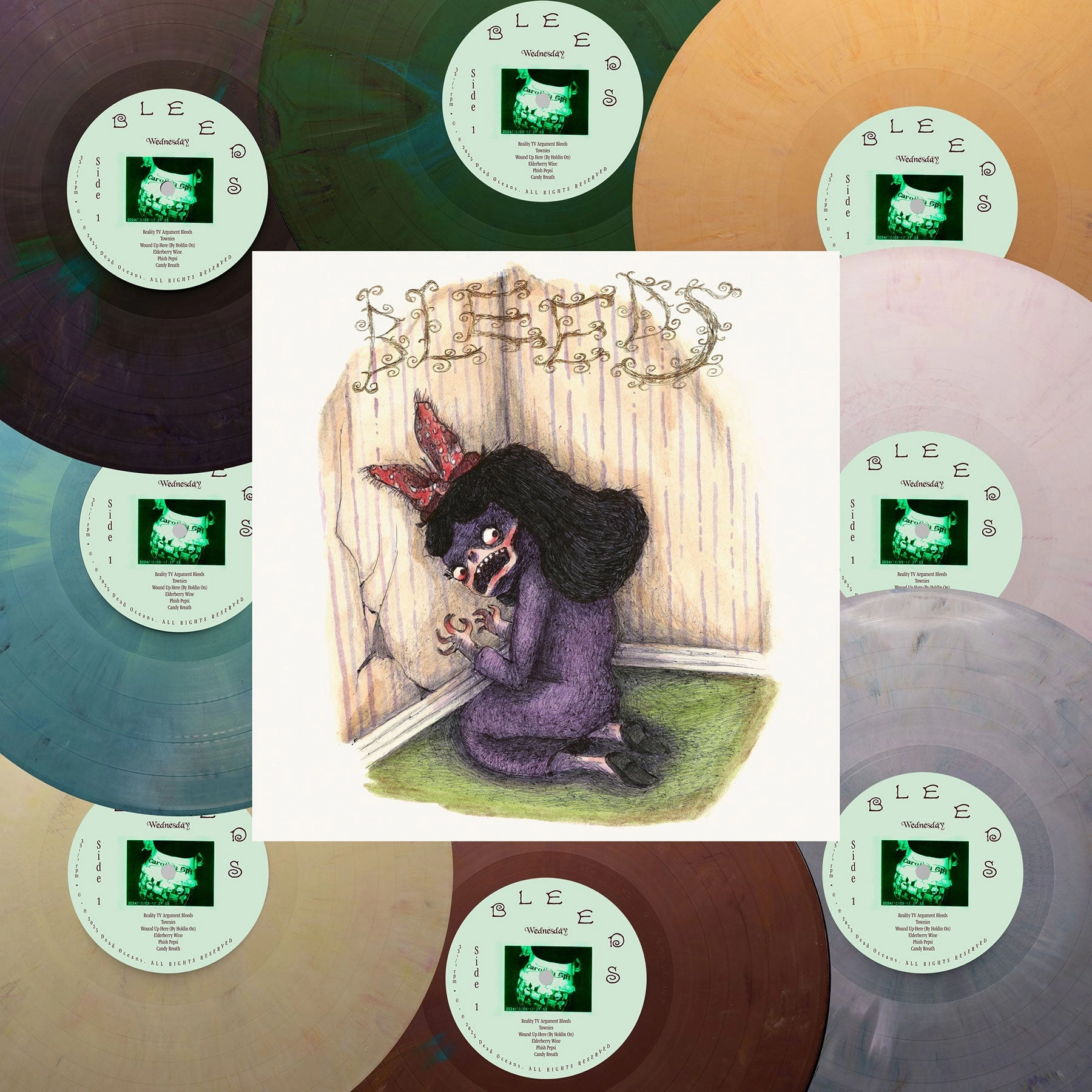 Wednesday: Bleeds (Eco Colored Vinyl) Vinyl LP - PRE-ORDER