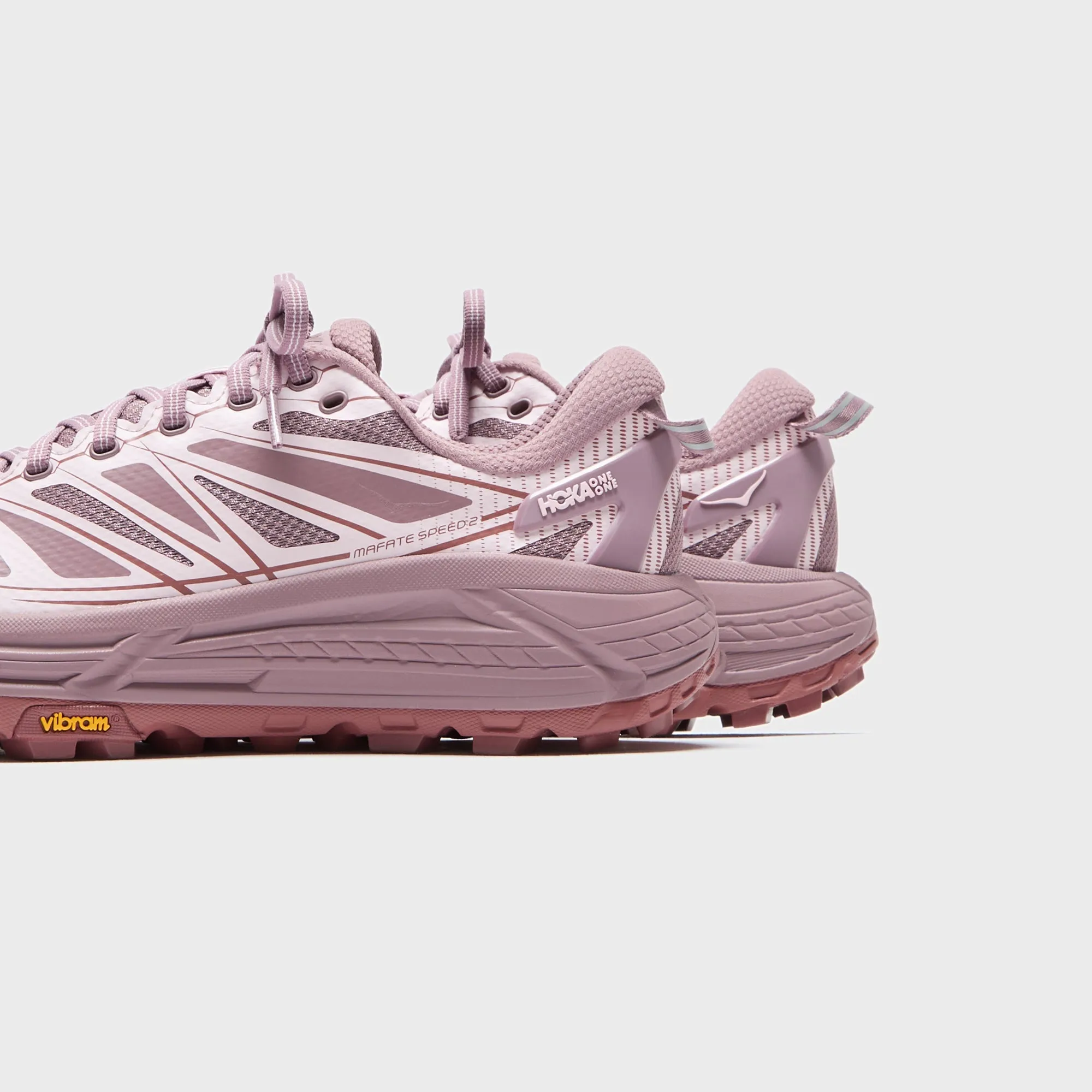 Hoka U Mafate Speed 2 - Classic Mauve / Carnation Designed to Dominate