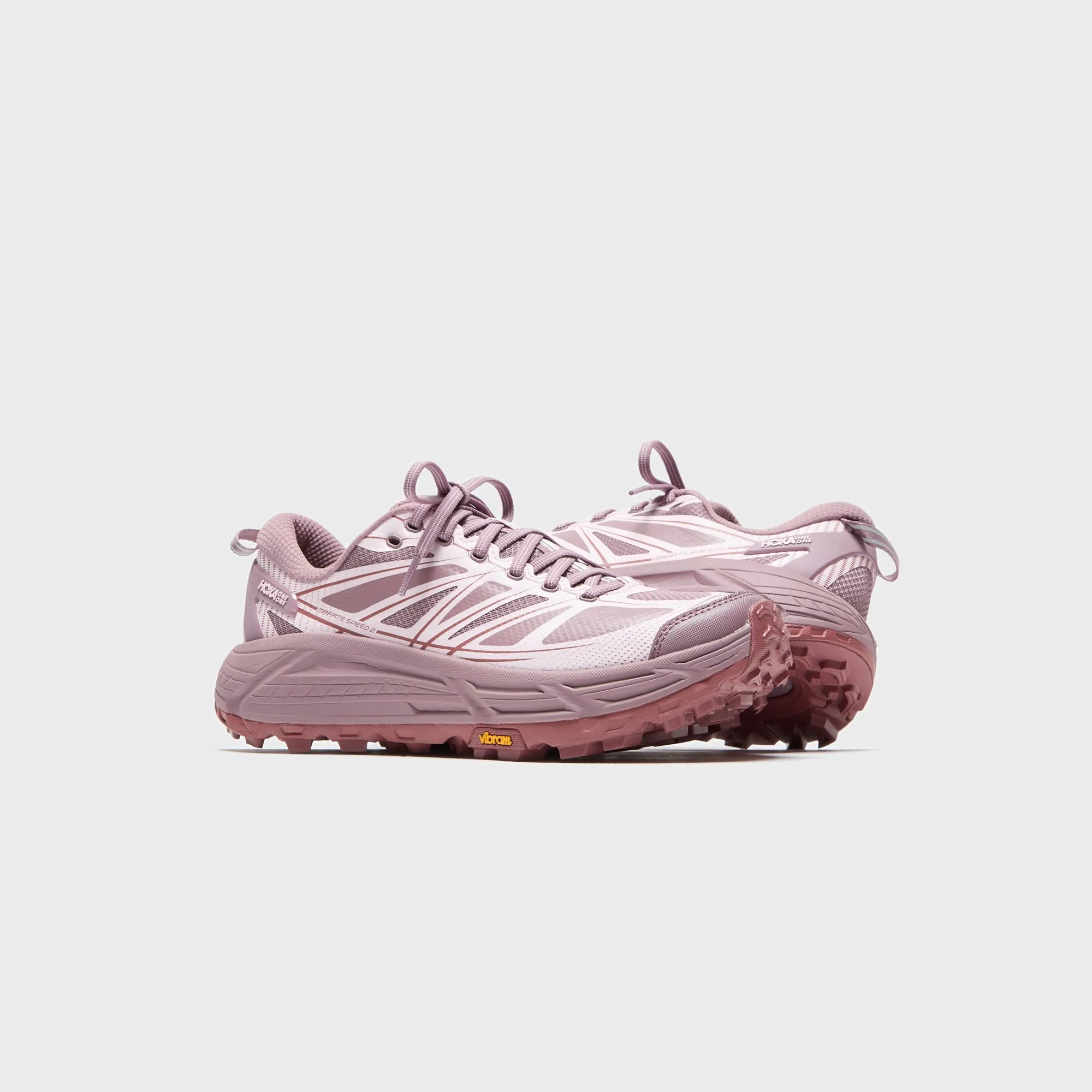The Fast Lane Choice Hoka U Mafate Speed 2 - Classic Mauve / Carnation