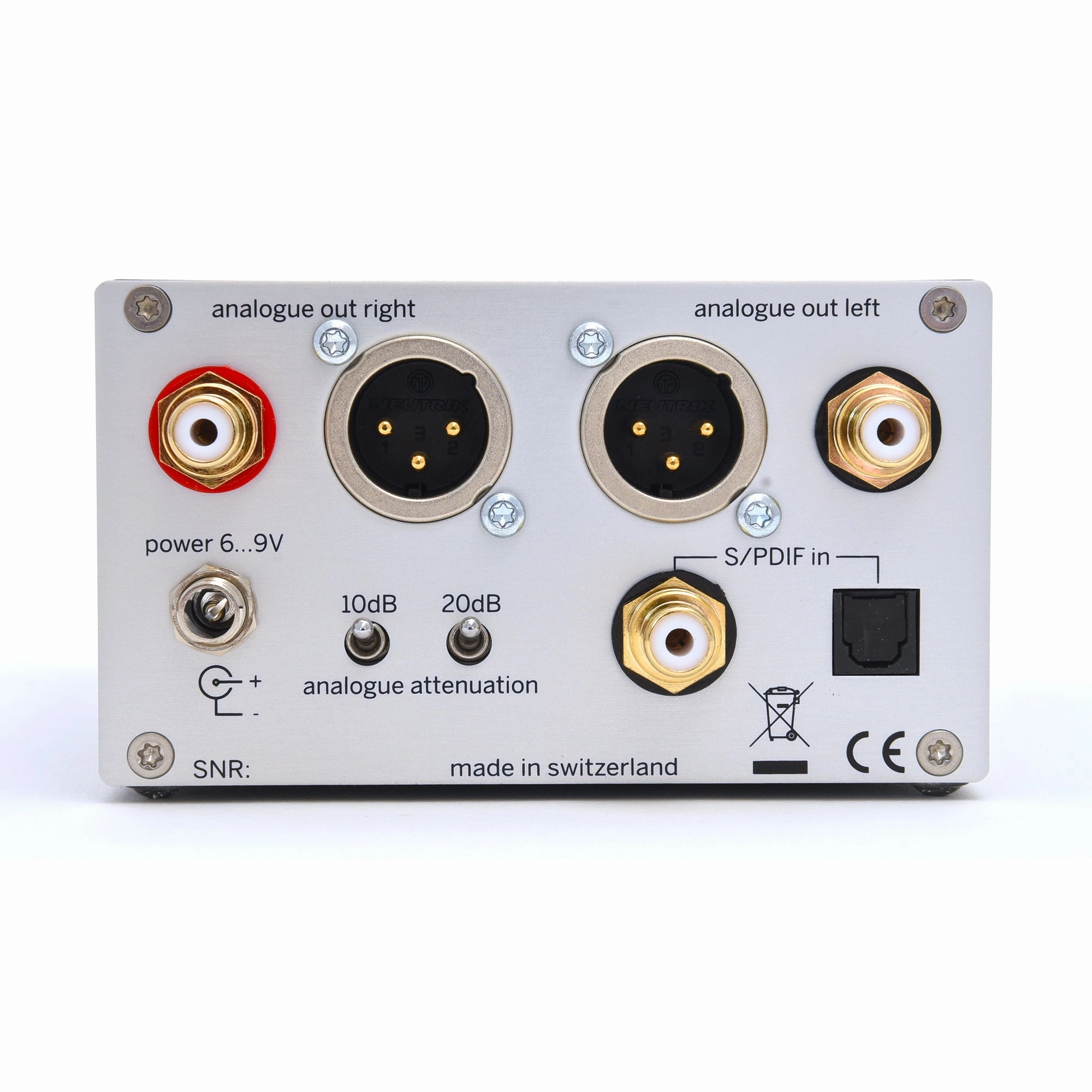 Weiss DAC205 S/PDIF Digital to Analogue Converter