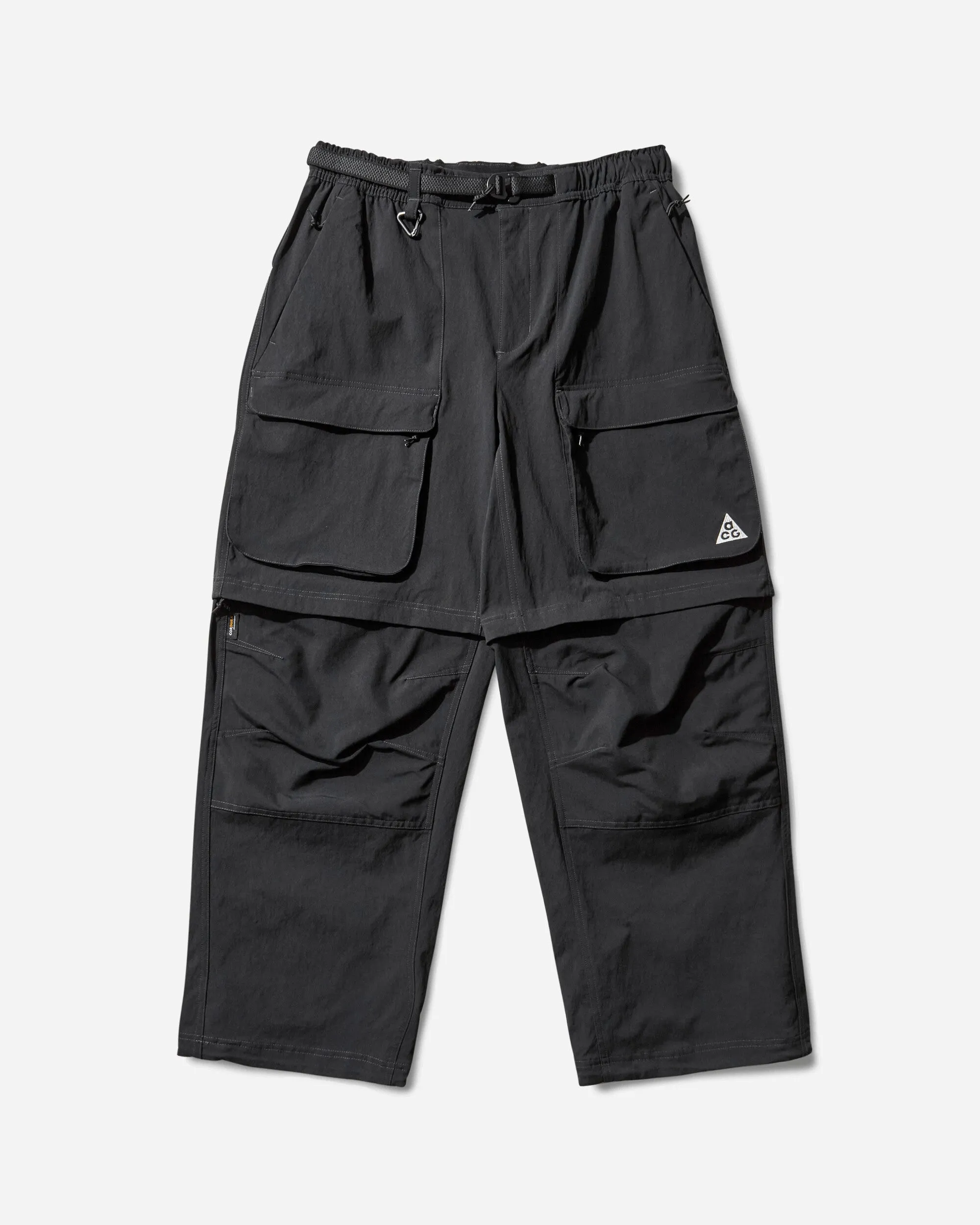 Men'S Acg 'Smith Summit' Zip Cargo Pants Black Regular-Fit