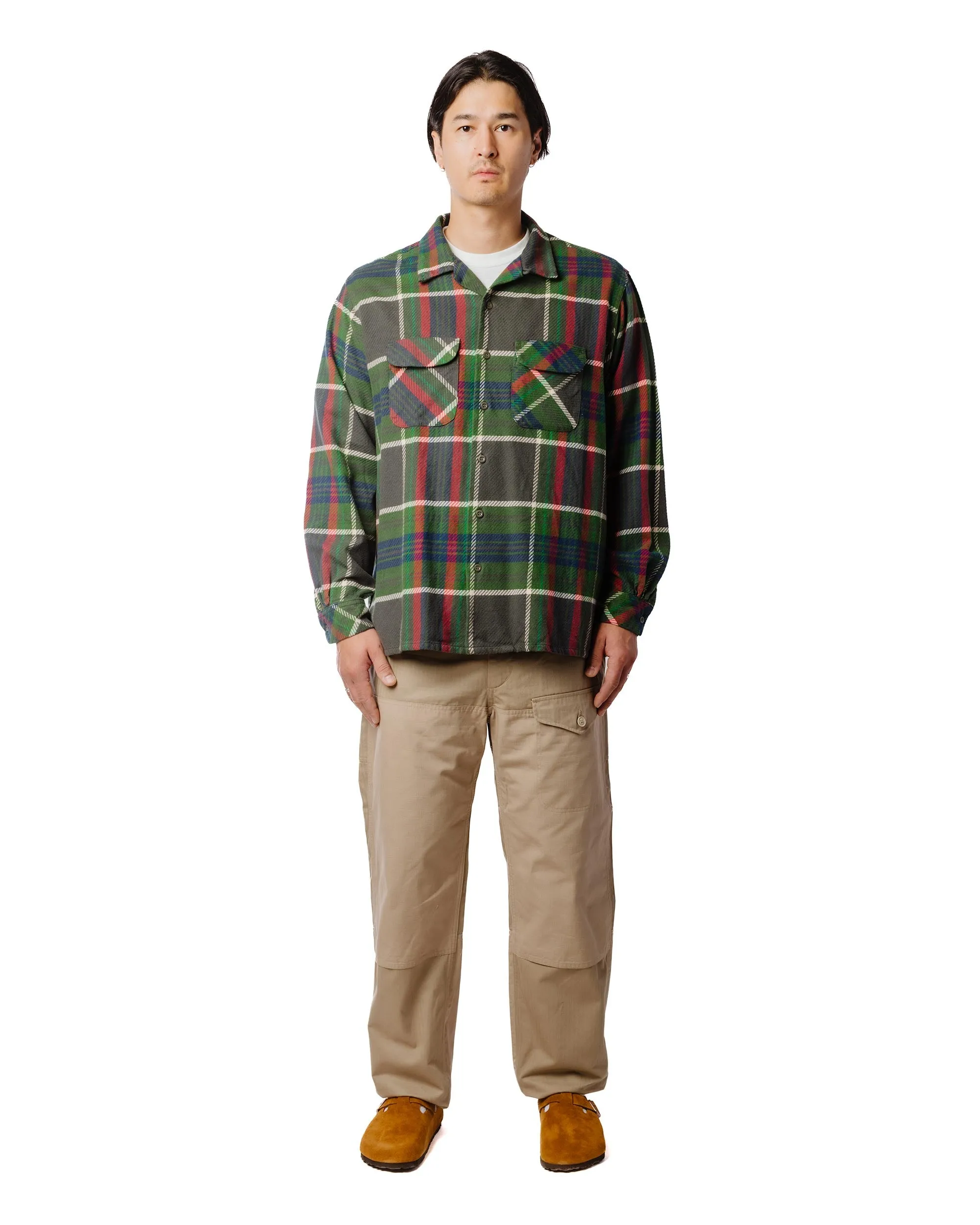 Wrinkle Free Engineered Garments Field Pant Khaki Cotton Herringbone Twill